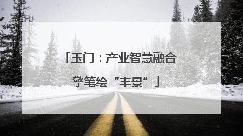 玉门：产业智慧融合 擎笔绘“丰景”
