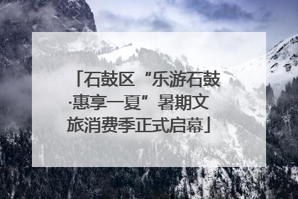 石鼓区“乐游石鼓·惠享一夏”暑期文旅消费季正式启幕