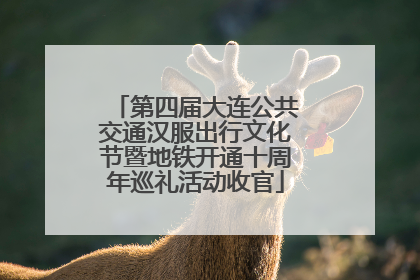 第四届大连公共交通汉服出行文化节暨地铁开通十周年巡礼活动收官