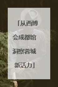 从西博会成都馆洞察蓉城新活力