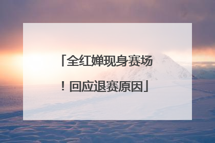 全红婵现身赛场！回应退赛原因