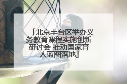 北京丰台区举办义务教育课程实施创新研讨会 推动国家育人蓝图落地