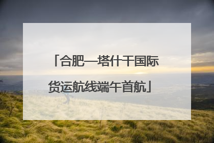 合肥—塔什干国际货运航线端午首航