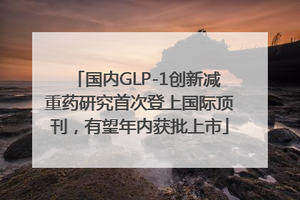 国内GLP-1创新减重药研究首次登上国际顶刊，有望年内获批上市