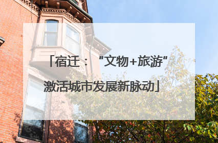 宿迁：“文物+旅游”激活城市发展新脉动
