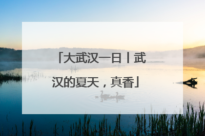 大武汉一日丨武汉的夏天，真香
