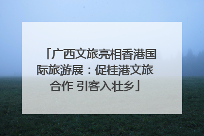 广西文旅亮相香港国际旅游展：促桂港文旅合作 引客入壮乡