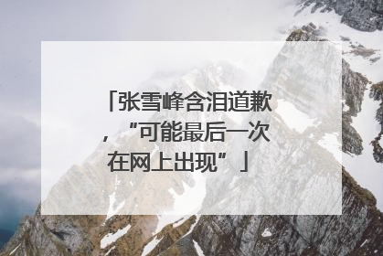 张雪峰含泪道歉，“可能最后一次在网上出现”