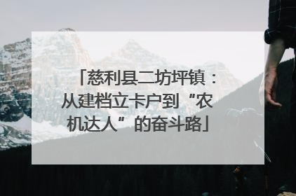 慈利县二坊坪镇：从建档立卡户到“农机达人”的奋斗路