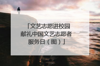 文艺志愿进校园 献礼中国文艺志愿者服务日（图）