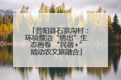昔阳县石寨沟村：环境整治“绣出”生态画卷 “民宿+”撬动农文旅融合