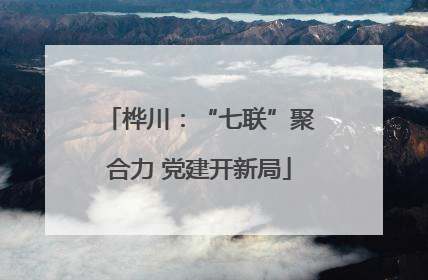 桦川：“七联”聚合力 党建开新局