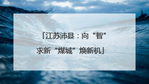 江苏沛县：向“智”求新“煤城”焕新机