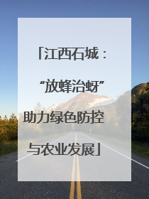 江西石城：“放蜂治蚜”助力绿色防控与农业发展