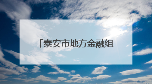 泰安市地方金融组织开展“筑牢战斗堡垒 护航经济发展”主题教育活动