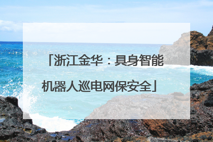 浙江金华：具身智能机器人巡电网保安全