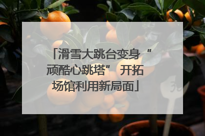 滑雪大跳台变身“顽酷心跳塔” 开拓场馆利用新局面