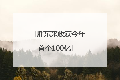 胖东来收获今年首个100亿