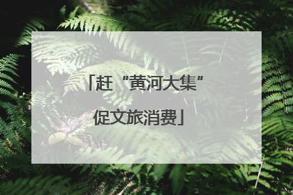 赶“黄河大集” 促文旅消费