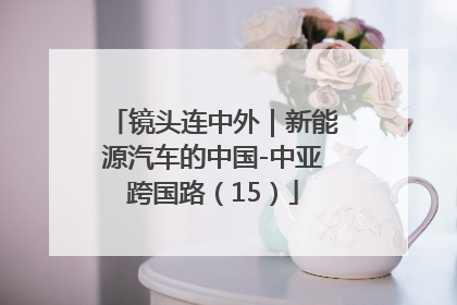 镜头连中外｜新能源汽车的中国-中亚跨国路（15）