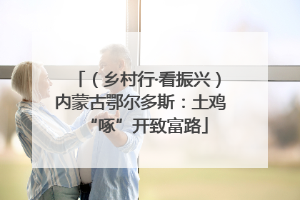 （乡村行·看振兴）内蒙古鄂尔多斯：土鸡“啄”开致富路