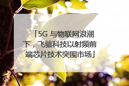 5G 与物联网浪潮下，飞骧科技以射频前端芯片技术突围市场